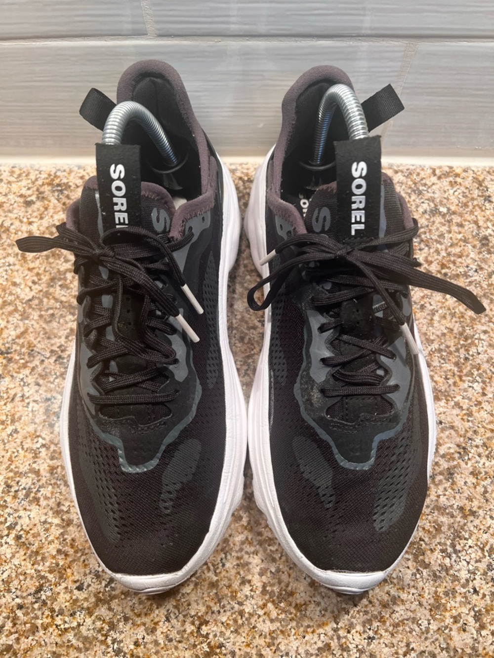 Sorel Men’s Black and Gray Athletic Sneakers